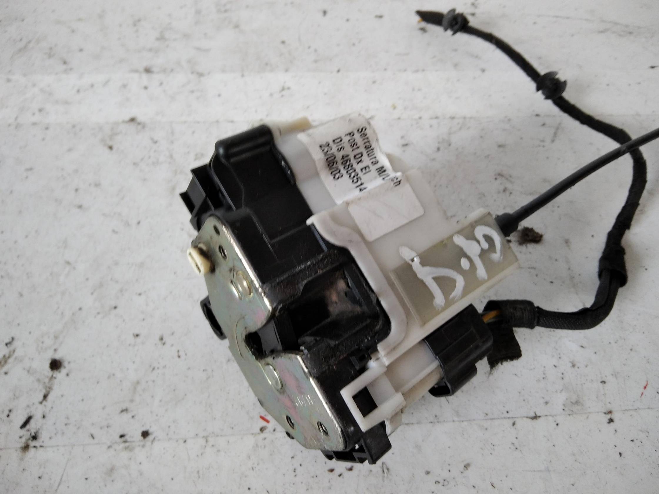 Serratura porta post. dx.